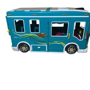 2008 Blue Breyer Horse Trailer Cruiser Rv Van Motorhome Toy
